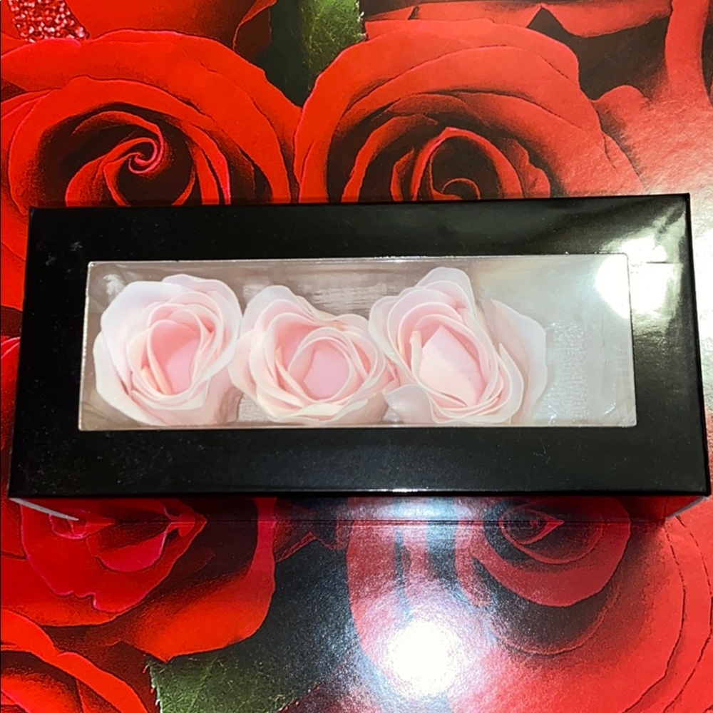Rose shaped soaps